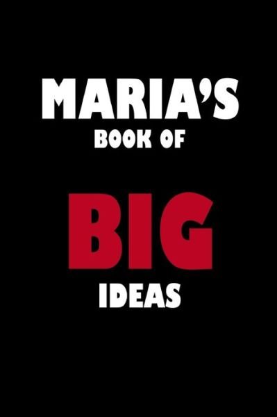 Cover for Global Notebooks · Maria's Book of Big Ideas (Paperback Book) (2019)