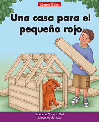 Cover for Margaret Hillert · Una Casa Para El Pequeno Rojo=a House for Little Red (Hardcover Book) (2021)