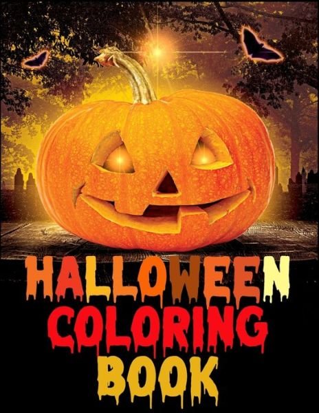 Cover for Masab  Coloring Press House · Halloween Coloring Book (Taschenbuch) (2019)
