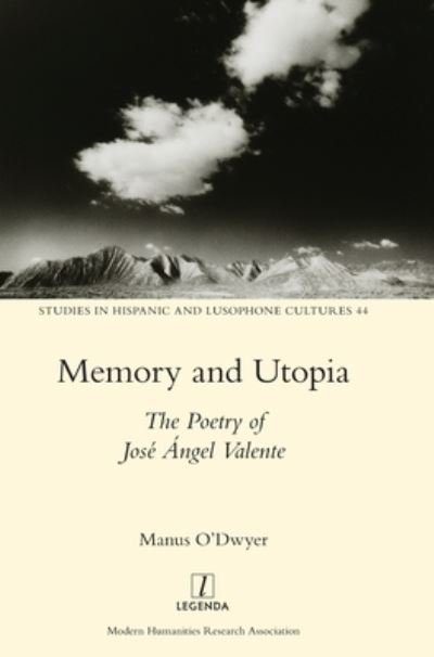 Cover for Manus O'Dwyer · Memory and Utopia (Hardcover Book) (2020)