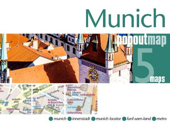 Cover for Popout Map · Munich PopOut Map - PopOut Maps (Landkarten) (2018)