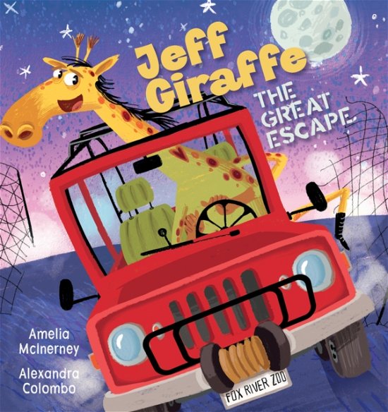 Cover for Amelia McInerney · Jeff Giraffe - The Great Escape (Hardcover Book) (2024)