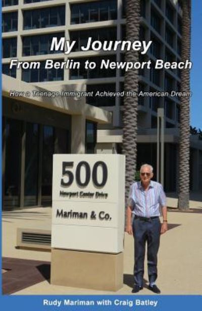 Cover for Rudy Mariman · My Journey From Berlin to Newport (Paperback Book) (2019)