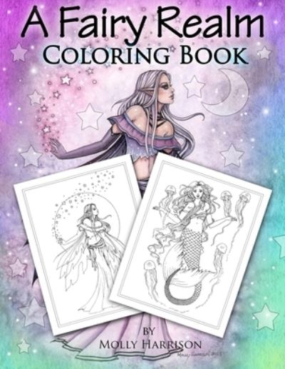 Cover for Molly Harrison · A Fairy Realm Coloring Book (Pocketbok) (2018)