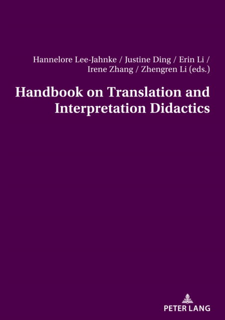 Cover for Handbook on Translation and Interpretation Didactics (Paperback Book) [New ed edition] (2024)