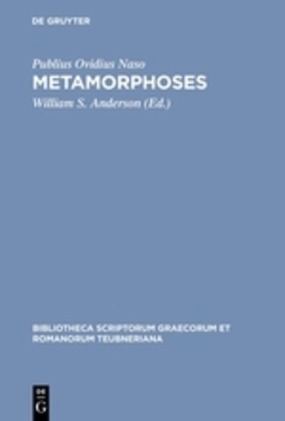 Cover for Ovid · Metamorphoses (Book) (1998)