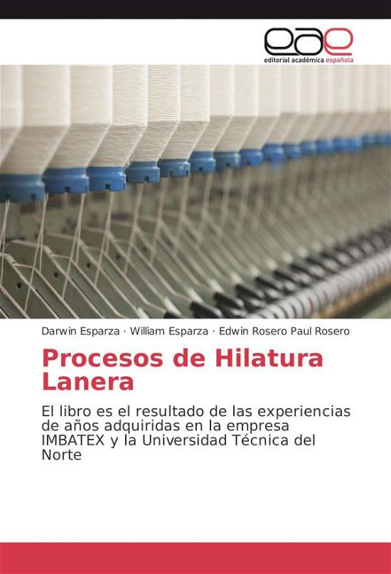 Cover for Esparza · Procesos de Hilatura Lanera (Bok)
