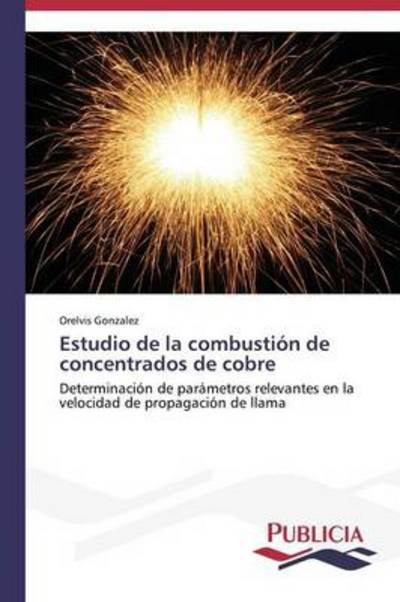 Cover for Orelvis Gonzalez · Estudio De La Combustión De Concentrados De Cobre (Pocketbok) [Spanish edition] (2013)