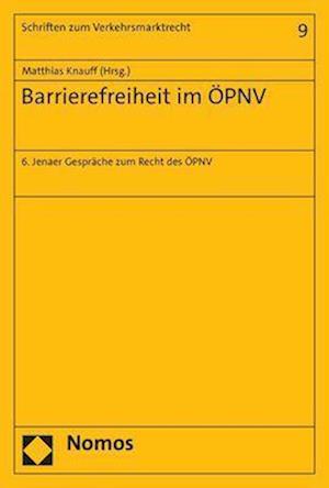 Cover for Matthias Knauff · Barrierefreiheit Im Öpnv (Book) (2023)