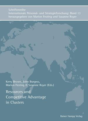 Cover for Kerry Brown · Resources and competitive advantage in clusters (Book) (2013)