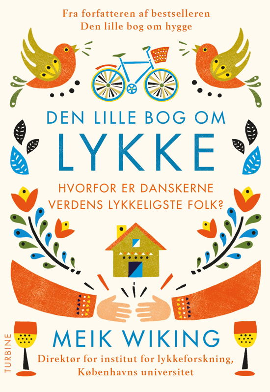 Cover for Meik Wiking · Den lille bog om Lykke (Sewn Spine Book) [1. Painos] (2017)