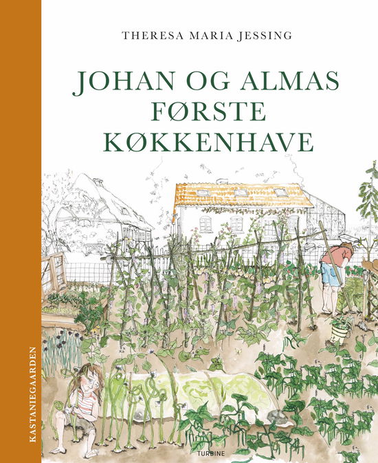 Cover for Theresa Maria Jessing · Johan og Almas første køkkenhave (Hardcover Book) [1.º edición] (2018)