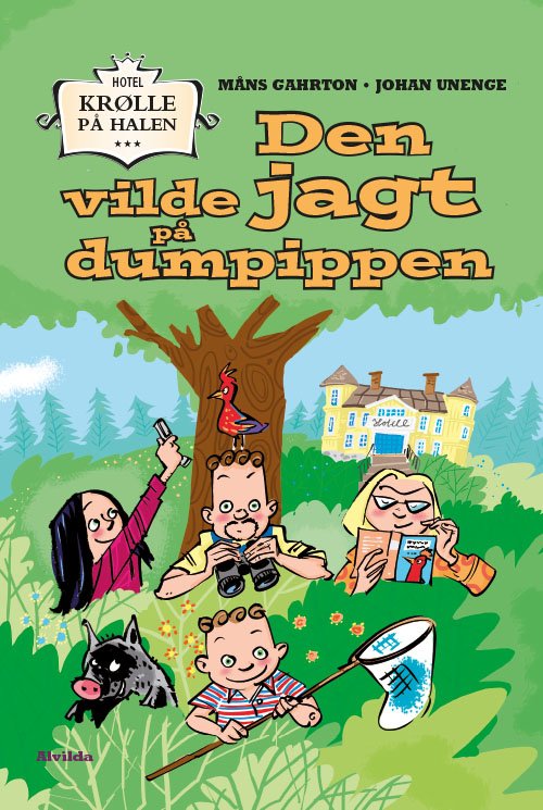 Cover for Måns Gahrton · Hotel Krølle på Halen: Hotel Krølle på Halen: Den vilde jagt på dumpippen (Bound Book) [1º edição] (2014)