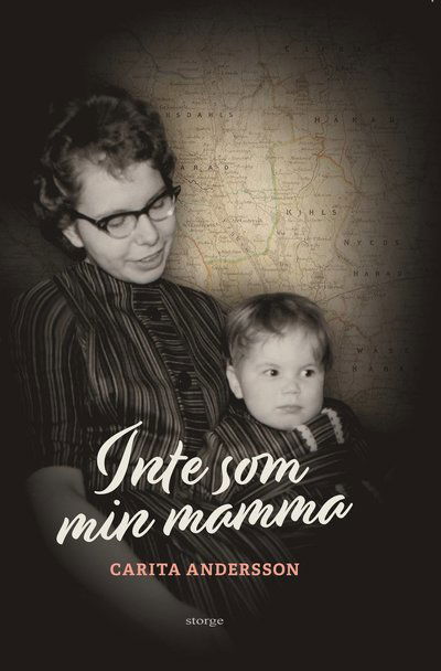 Cover for Carita Andersson · Inte som min mamma (Map) (2022)