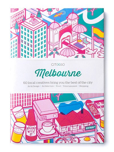 Cover for Victionary · CITIx60 City Guides - Melbourne (Updated Editon): 60 local creatives bring you the best of the city - CITIx60 (Pocketbok) (2019)