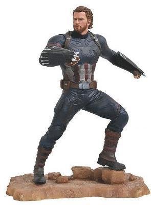 Marvel - Captain America - Statte 23cm - Marvel - Merchandise - Diamond Select Toys - 0699788828656 - 10. oktober 2018