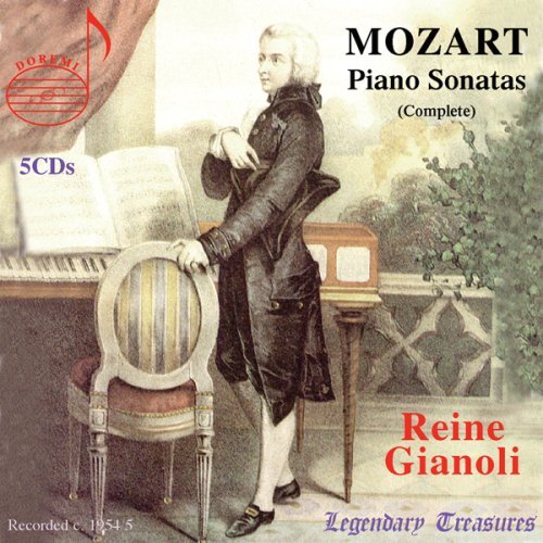 Mozart / Complete Piano Sonatas - Reine Gianoli - Musikk - DOREMI - 0723721249656 - 5. mars 2007