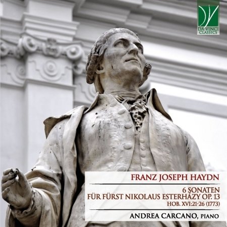 Cover for Andrea Carcano · Haydn: 6 Sonaten Fur Furst Nikolaus Esterhazy Op.13 (CD) (2021)