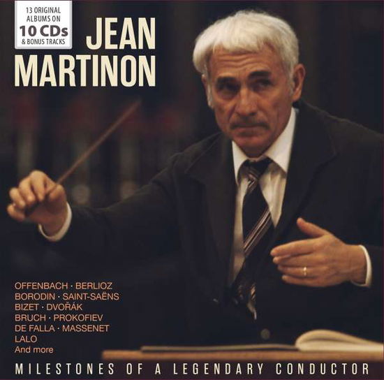 Milestones Of A Legendary Conductor - Jean Martinon - Musiikki - DOCUMENTS - 4053796005656 - perjantai 31. heinäkuuta 2020