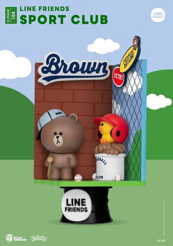 Cover for Beast Kingdom · Line Friends Ds-104 Diorama Stage Sport Club 6in S (MERCH) (2022)