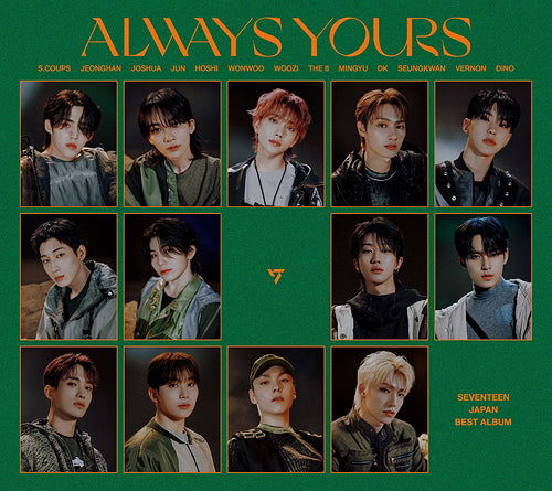 Cover for Seventeen · Always Yours - Japan Best Album (CD/BD/BOOK) [Limited Japan Import edition] [D] (2023)