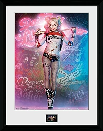 Cover for Dc Comics: Suicide Squad · Harley Quinn Stand (Stampa In Cornice 30x40 Cm) (MERCH)