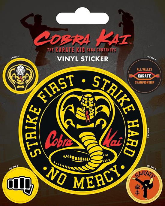 Cover for Cobra Kai: Pyramid · Emblem (Vinyl Stickers Pack / Adesivi Vinile) (MERCH)