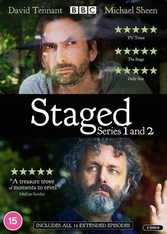 Cover for Staged S1  2 Bxst · Staged: Series 1 &amp; 2 (DVD) (2021)
