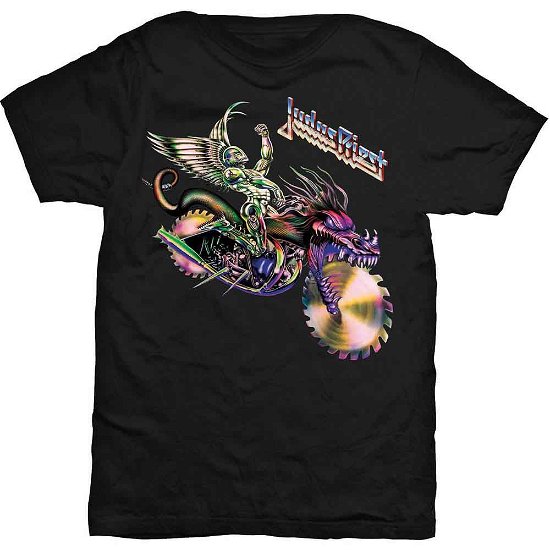 Judas Priest Unisex T-Shirt: Painkiller Solo - Judas Priest - Produtos - MERCHANDISE - 5055979917656 - 15 de janeiro de 2020