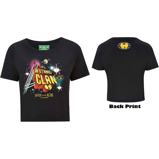 Wu-Tang Clan Ladies T-Shirt: Gods of Rap (Back Print/Ex Tour) - Wu-Tang Clan - Merchandise -  - 5056170689656 - 