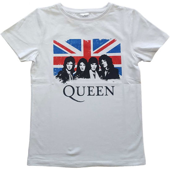 Queen Kids T-Shirt: Vintage Union Jack (13-14 Years) - Queen - Merchandise -  - 5056561078656 - 