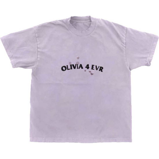 Olivia Rodrigo Unisex T-Shirt: Olivia 4 Evr Brutal (Ex-Tour) - Olivia Rodrigo - Koopwaar -  - 5056737231656 - 