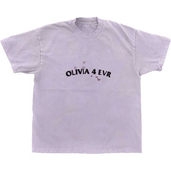 Cover for Olivia Rodrigo · Olivia Rodrigo Unisex T-Shirt: Olivia 4 Evr Brutal (Ex-Tour) (T-shirt) [size S]