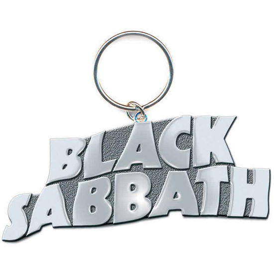 Cover for Black Sabbath · Black Sabbath Keychain: Wavy Logo Bordered (MERCH) (2024)