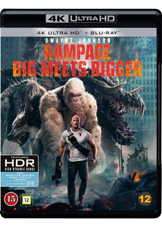 Cover for Rampage (4K Ultra HD/BD) [4K edition] (2018)