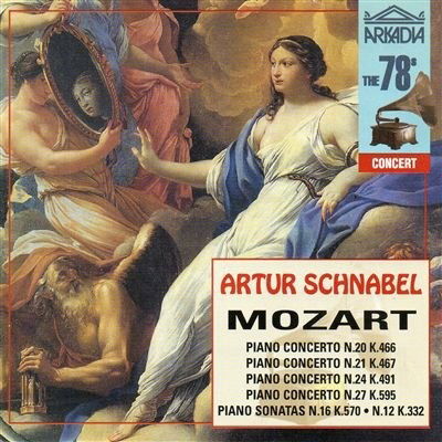 Cover for Schnabel Artur · Piano Sonatas Nos. 20, 21, 16, 24, 27, 12 (CD) (2000)