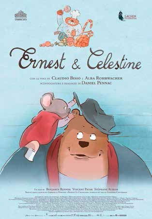 Cover for Ernest &amp; Celestine (Blu-Ray) (2019)