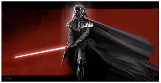 Cover for Sd Toys · STAR WARS - GLASS PRINT - Darth Vader - 60X30 cm (MERCH) (2019)