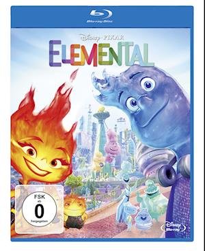 Cover for Elemental BD (Blu-ray) (2023)