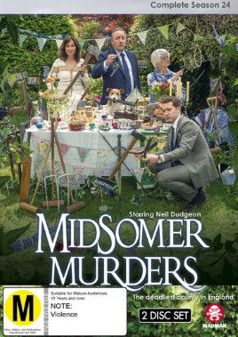 Cover for Midsomer Murders: Complete Season 24 (DVD) [Single Case edition] (2024)