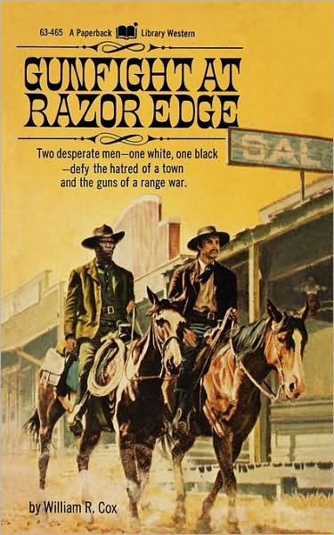 Gunfight at Razor Edge - William R Cox - Books - Little, Brown & Company - 9780446634656 - November 15, 1970
