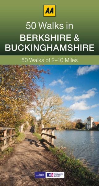 Cover for AA Publishing · 50 Walks in Berkshire &amp; Buckinghamshire - AA 50 Walks (Taschenbuch) [3 Revised edition] (2014)