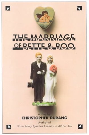 Cover for Durang · Marriage of Bette &amp; Boo (Taschenbuch) (1994)