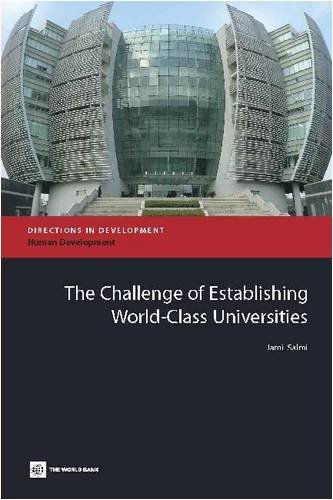 The Challenge of Establishing World Class Universities (Directions in Development) - Jamil Salmi - Livros - World Bank Publications - 9780821378656 - 10 de fevereiro de 2009