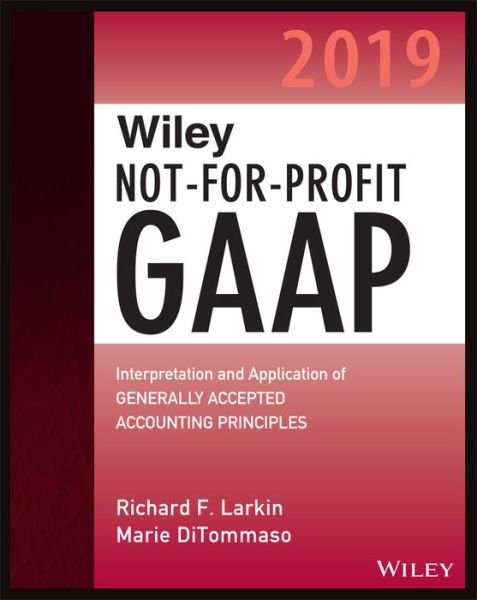 Cover for Larkin · Wiley Not-for-Profit GAAP 2019 (Bok) (2019)