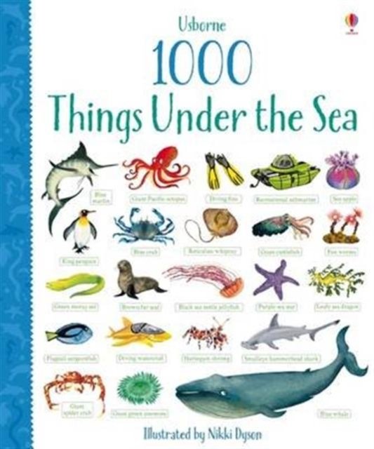 Cover for Jessica Greenwell · 1000 Things Under the Sea - 1000 Pictures (Board book) (2016)