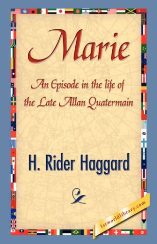 Cover for H. Rider Haggard · Marie (Hardcover Book) (2007)
