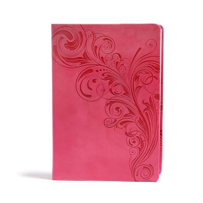 Cover for CSB Bibles by Holman CSB Bibles by Holman · CSB Super Giant Print Reference Bible, Pink LeatherTouch, Indexed (Leather Book) (2017)