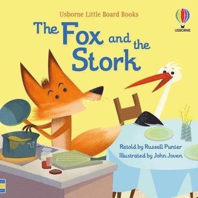 Cover for Russell Punter · The Fox and the Stork - Little Board Books (Board book) (2022)