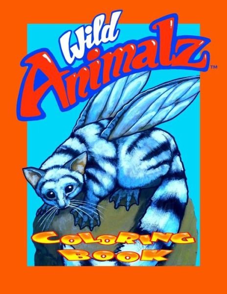 Cover for Gilead Artist · Wild Animalz: Coloring Book (Pocketbok) (2014)